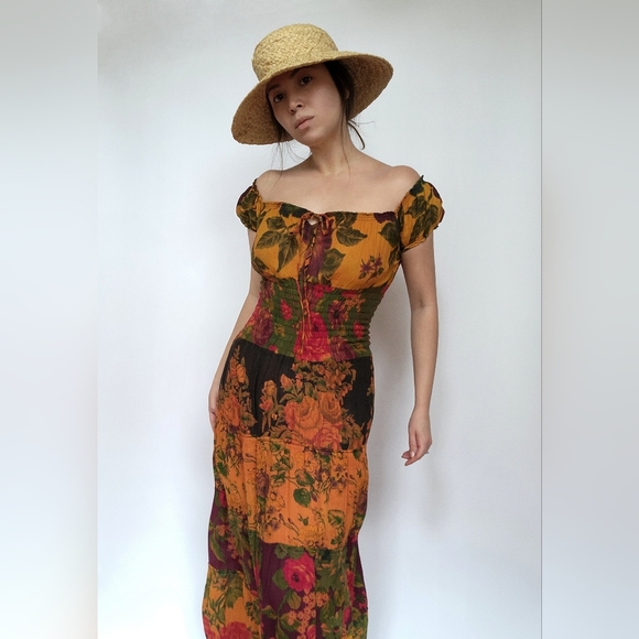 Cotton Checked Sun Dress main image 0